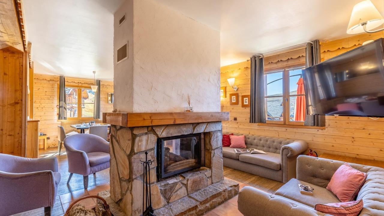 אלפה ד'הואז Madame Vacances Les Chalets De L'Altiport מראה חיצוני תמונה