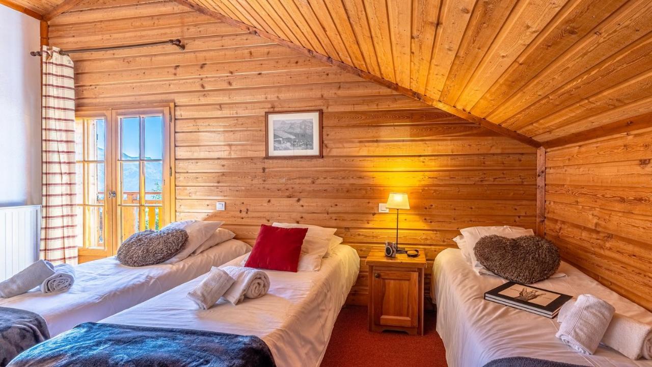 אלפה ד'הואז Madame Vacances Les Chalets De L'Altiport מראה חיצוני תמונה