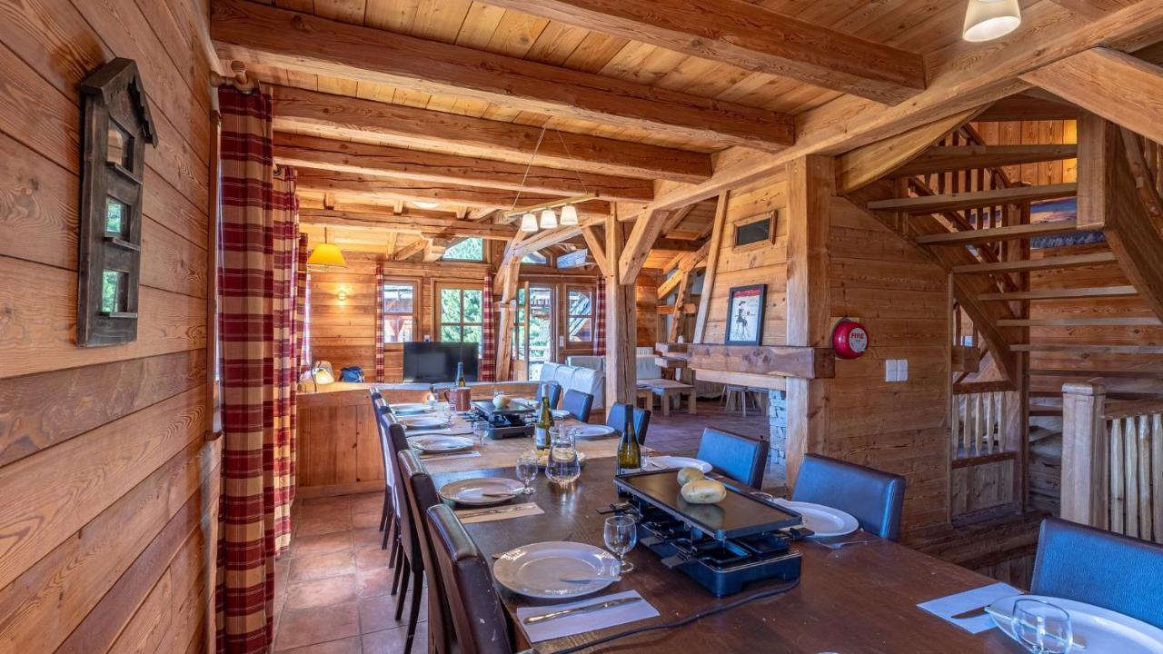 אלפה ד'הואז Madame Vacances Les Chalets De L'Altiport מראה חיצוני תמונה