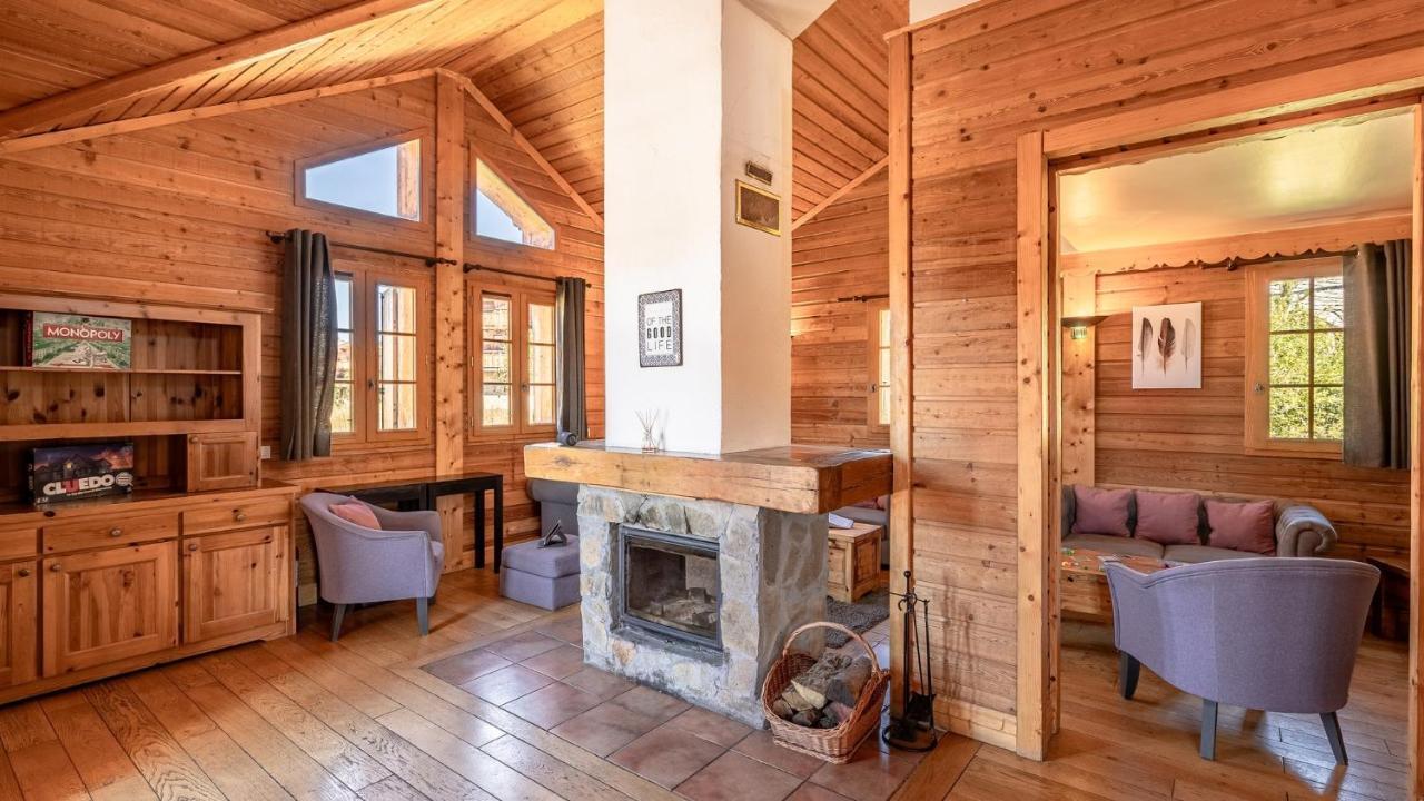 אלפה ד'הואז Madame Vacances Les Chalets De L'Altiport מראה חיצוני תמונה