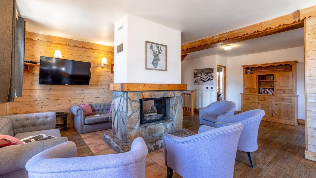 אלפה ד'הואז Madame Vacances Les Chalets De L'Altiport מראה חיצוני תמונה