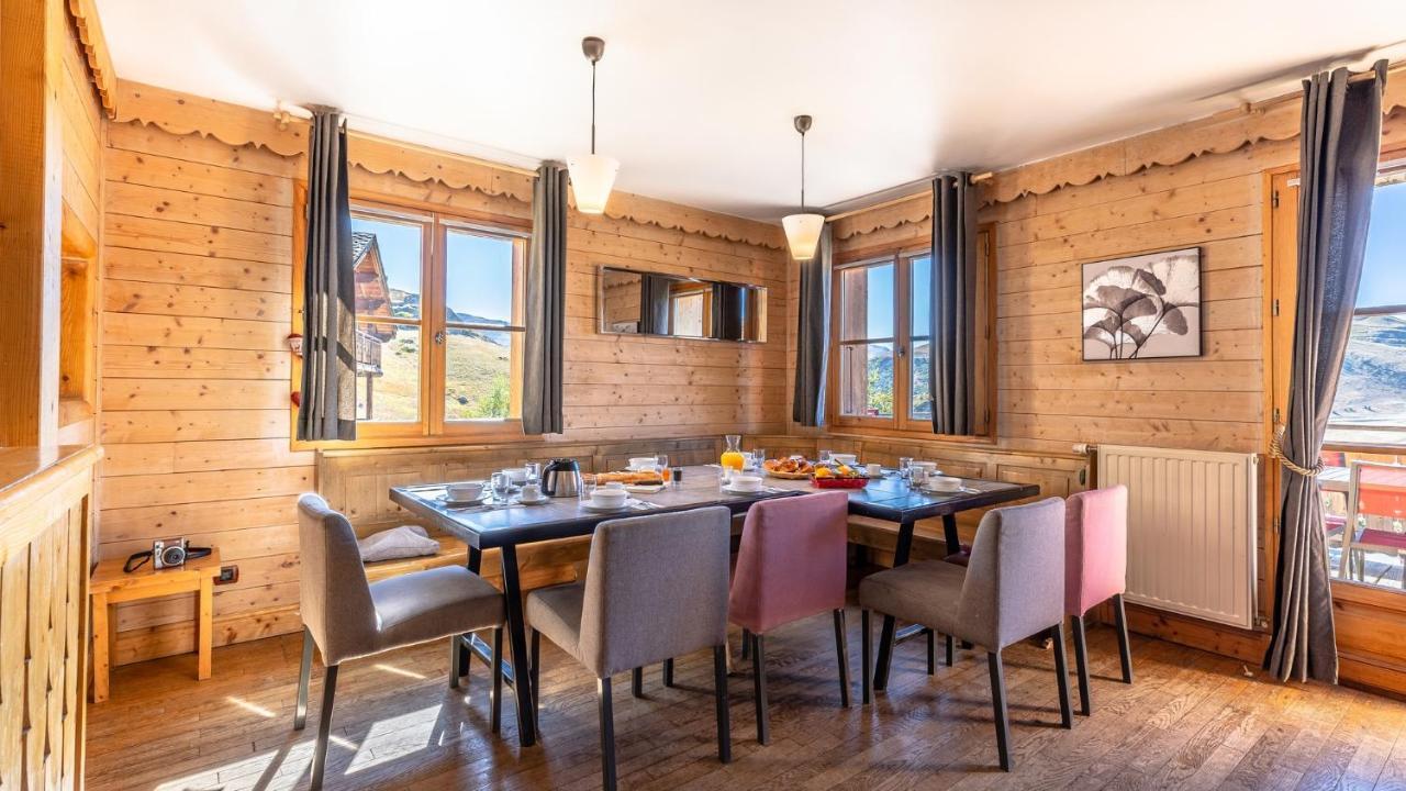 אלפה ד'הואז Madame Vacances Les Chalets De L'Altiport מראה חיצוני תמונה