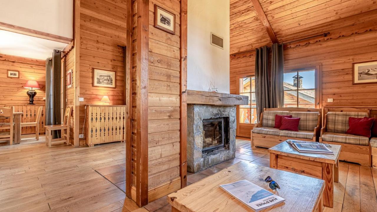 אלפה ד'הואז Madame Vacances Les Chalets De L'Altiport מראה חיצוני תמונה