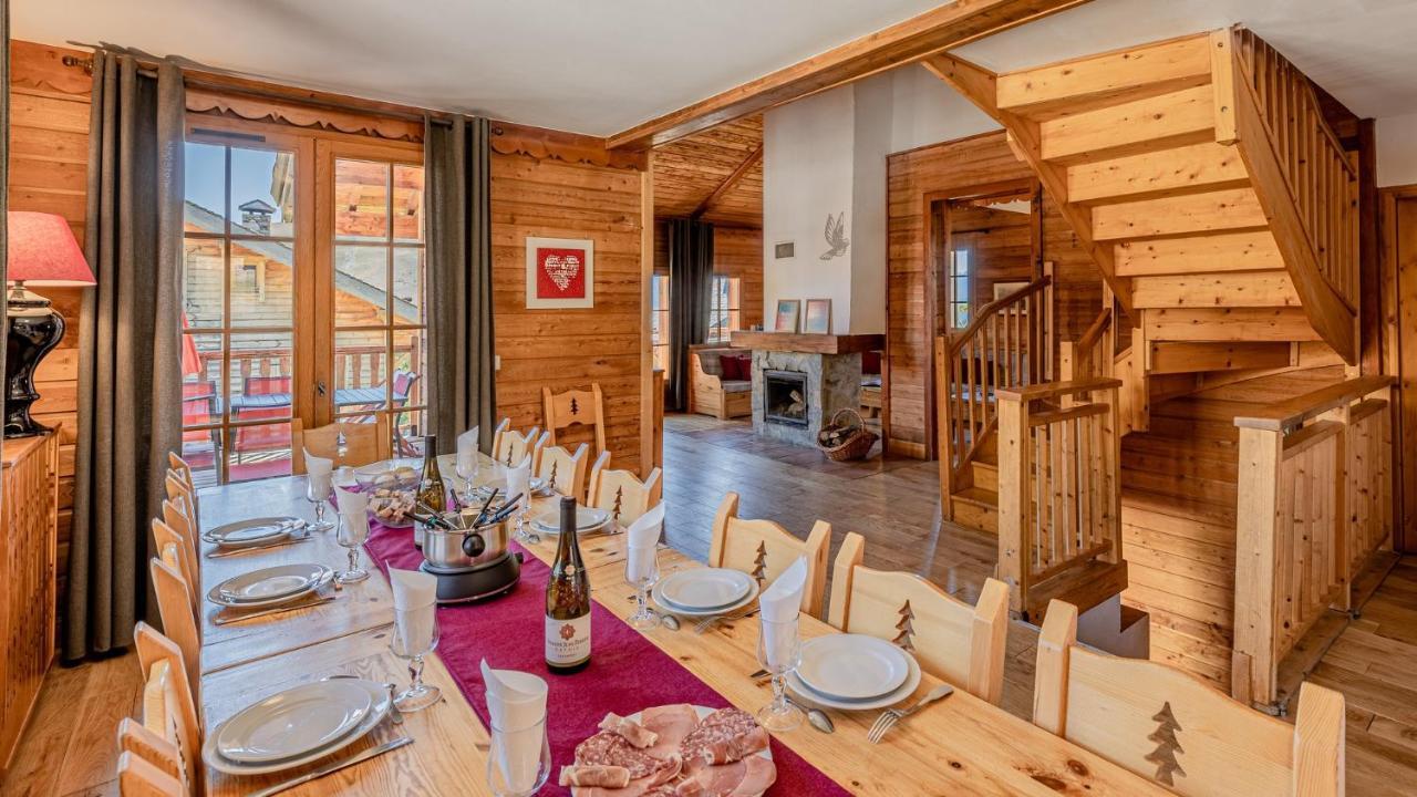 אלפה ד'הואז Madame Vacances Les Chalets De L'Altiport מראה חיצוני תמונה