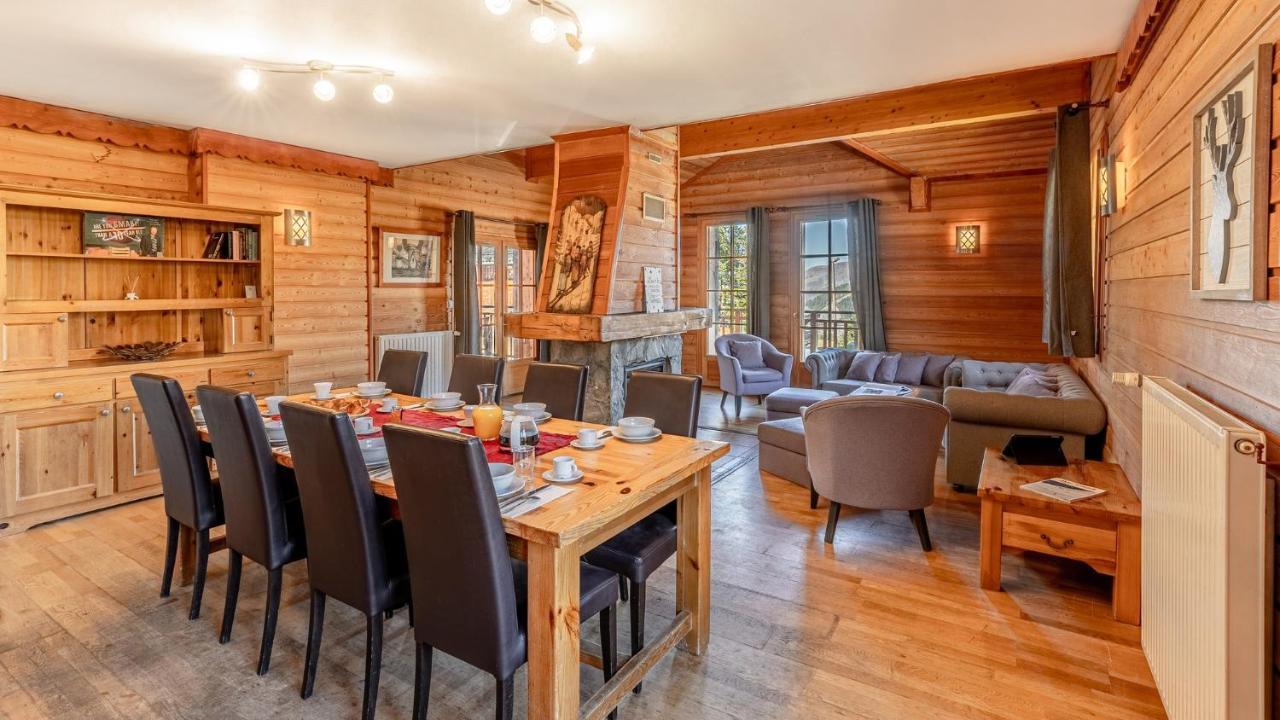 אלפה ד'הואז Madame Vacances Les Chalets De L'Altiport מראה חיצוני תמונה