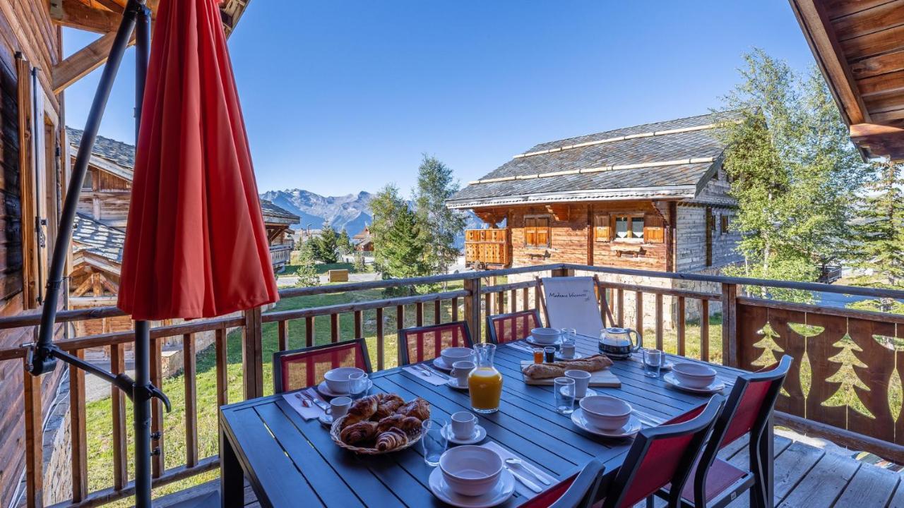 אלפה ד'הואז Madame Vacances Les Chalets De L'Altiport מראה חיצוני תמונה