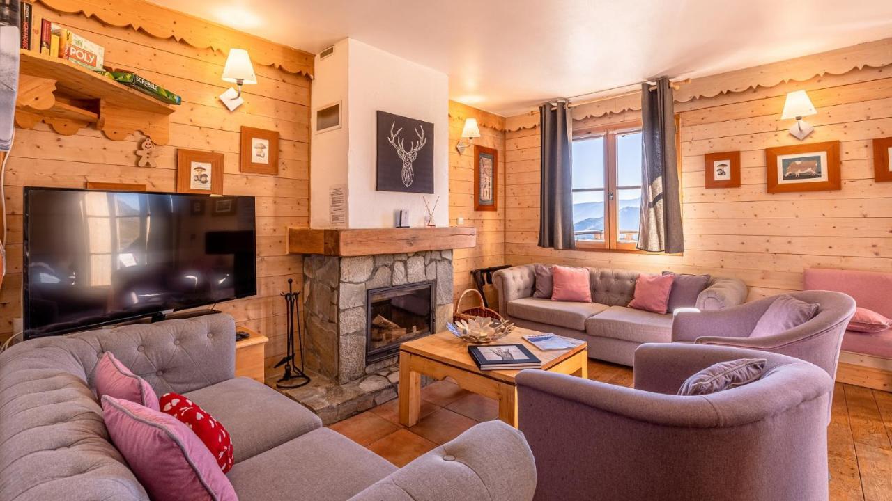אלפה ד'הואז Madame Vacances Les Chalets De L'Altiport מראה חיצוני תמונה