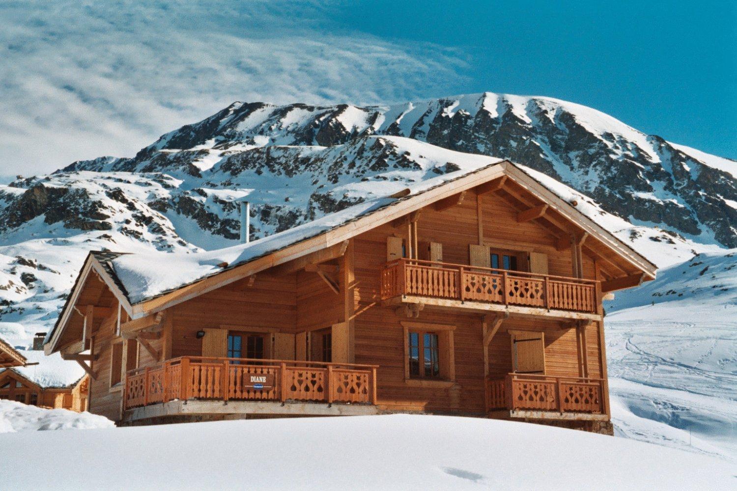 אלפה ד'הואז Madame Vacances Les Chalets De L'Altiport מראה חיצוני תמונה